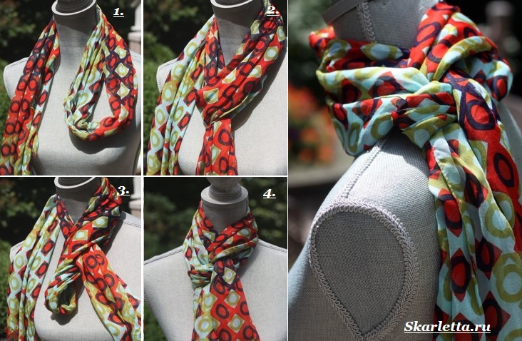 Как-завязать-шарф-на-шее-Способы-завязать-шарф-схемы-и-фото-52
