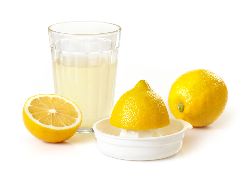 сок лимона для осветления бровей